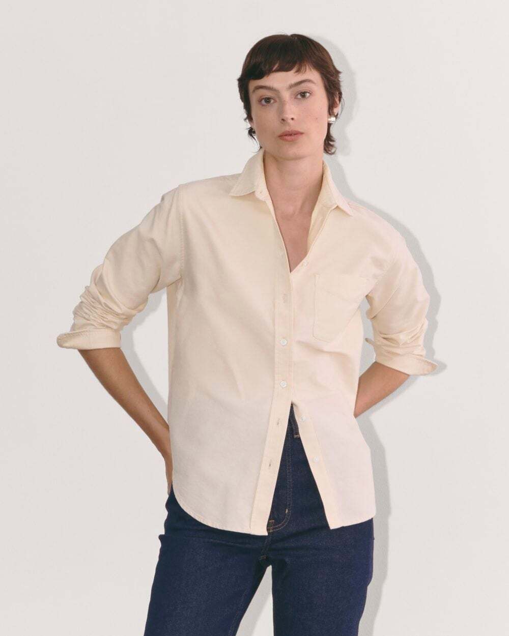 Everlane The Oxford Shirt Size 4